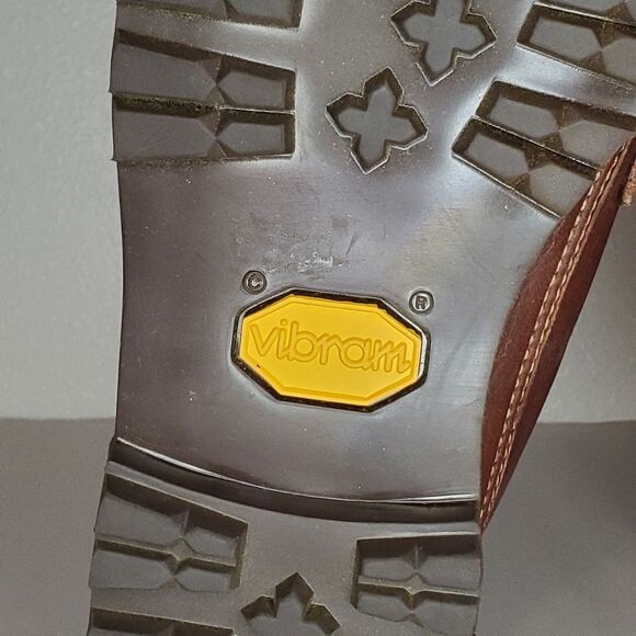 Vintage NWOT H.S Trask Buttery Soft Elk Leather Lace Up Boot Size 8 main image 7